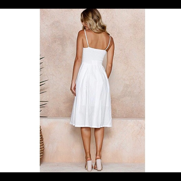 🆕 Summer Tie Front Dress - Picture 2 of 2